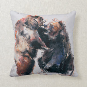 Coussin Ours Brown européens 2001