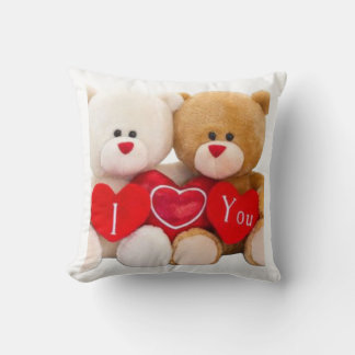Coussin Ours d'amour