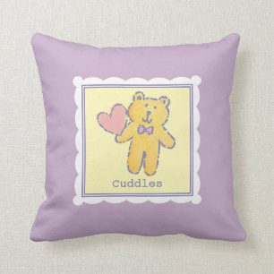 Coussin Ours de nounours de rêves doux avec la lavande de