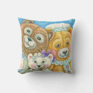 Coussin Ours en peluche Famille Bruin JETER PILLOW