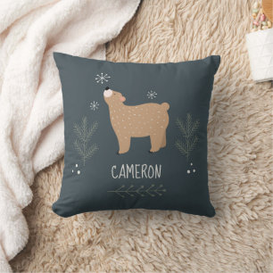 Coussin Ours endormi