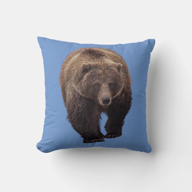 COUSSIN OURS GRIZZLY LORE PILLOWS (Recto)