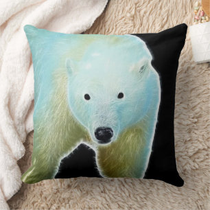 Coussin Ours polaire