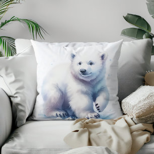 Coussin Ours Polaire Cool Calme et imparable