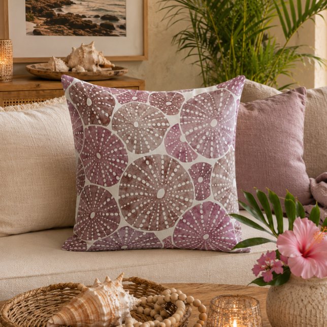 Coussin oursin uni hawaïen (Créateur téléchargé)