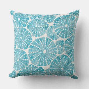 Coussin oursin uni hawaïen