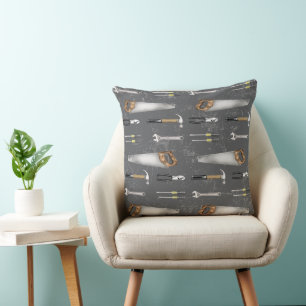 Coussin Outils de travailleur rustiques