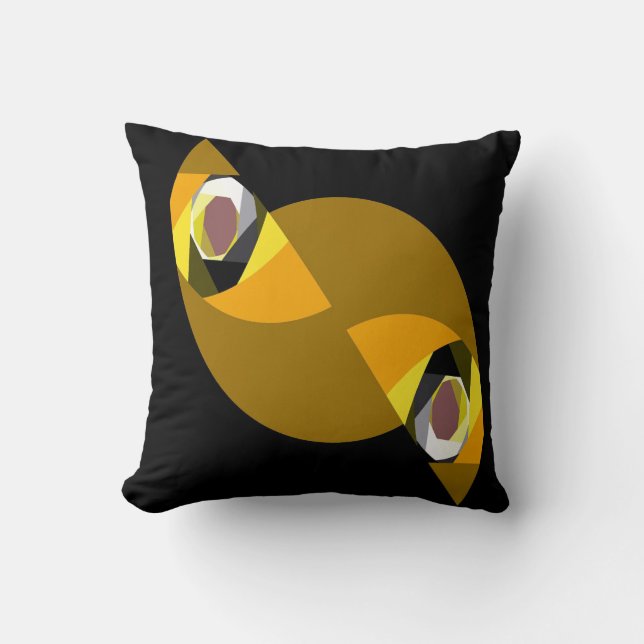 COUSSIN OWL ABSTRAIT (Recto)