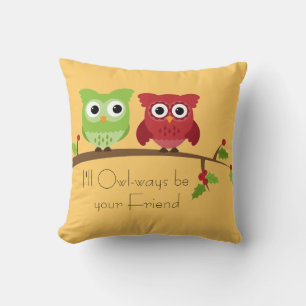 Coussin Owl Friends