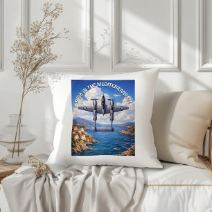 Coussin P-38 Lightning dans le théâtre méditerranéen