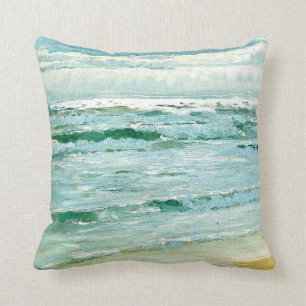 Coussin P.S. Kroyer - Mer à Skagen, peinture scandinave