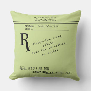 Coussin Pad de prescription - Sleepicilline par B. Ed Thym