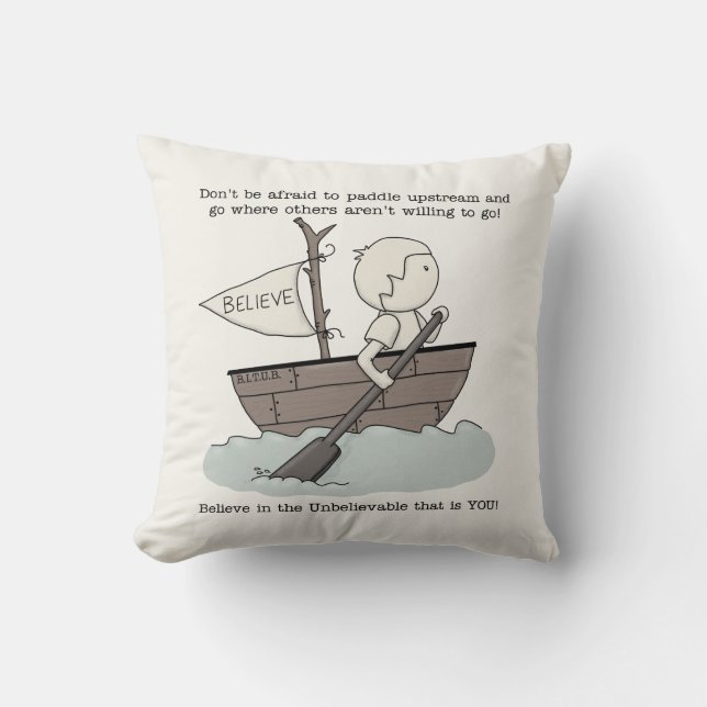 Coussin Paddle en amont (Recto)