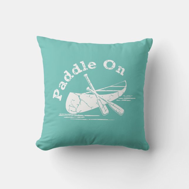 Coussin Pagaie En Poignée Conception - Pilote 16" x 1 (Recto)