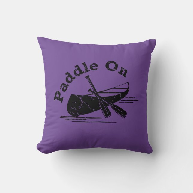 Coussin Pagaie En Poignée Conception - Pilote 16" x 1 (Recto)