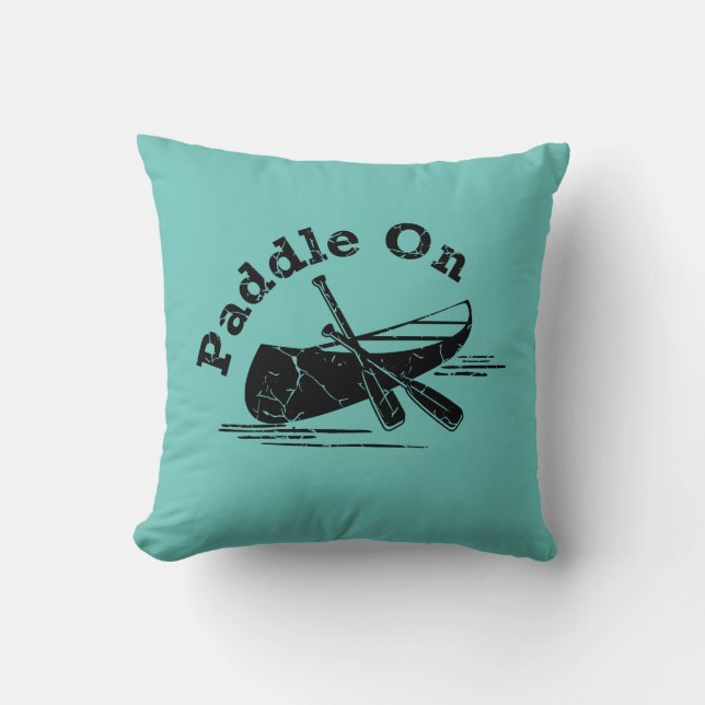 Coussin Pagaie En Poignée Conception - Pilote 16" x 1 (Recto)
