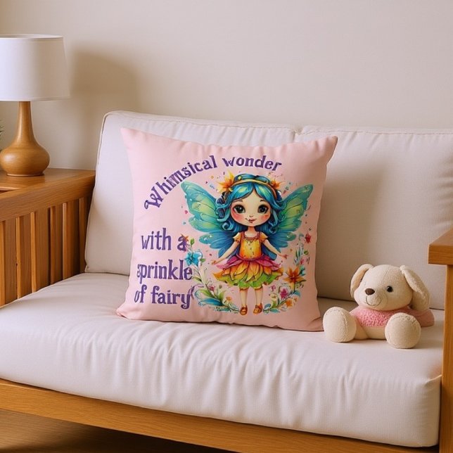 Coussin Paillette de Fée Fantaisiste (Créateur téléchargé)