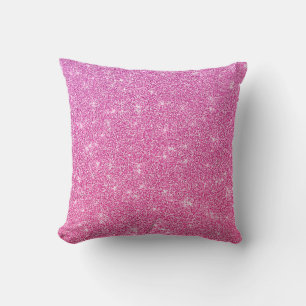 Coussin Paillette rose