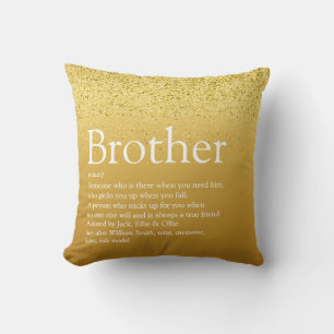 Coussin Paillettes dorées Définition moderne de Meilleur f