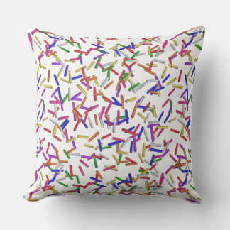Coussin Paillettes Multicolores