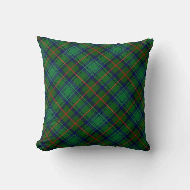 Coussin Paillettes Plaid Pillow Cranston Modern Tartan Cou (Recto)
