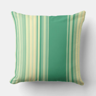 Coussin Paillettes vert de mer et blanc d'oreiller