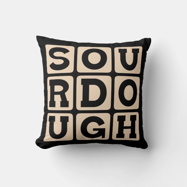 Coussin Pain au levain de San Francisco (Recto)