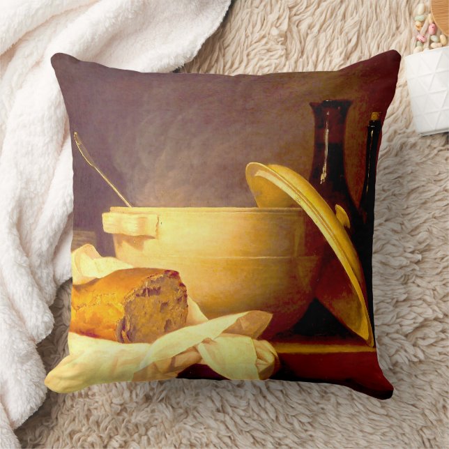 Coussin Pain et vin par Anne Vallayer (Couverture)