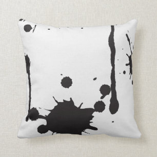 Coussin Paint Splatter