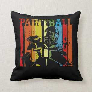 Coussin Paintball Retro Perdu