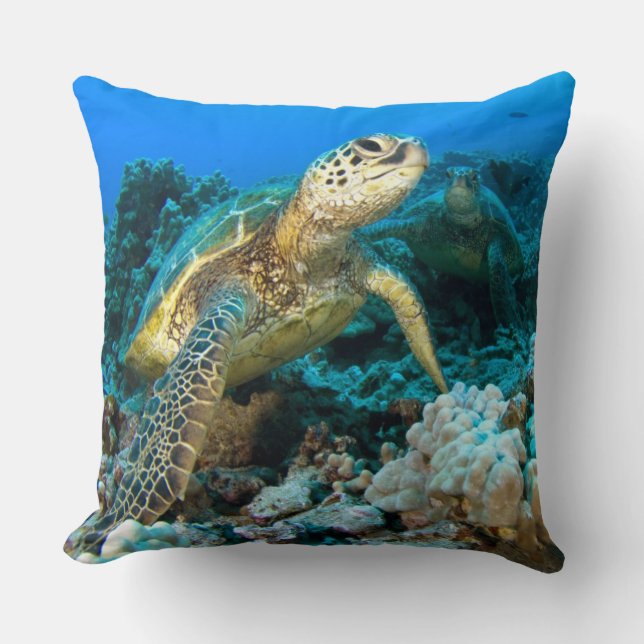 Coussin Paires de tortue (Recto)