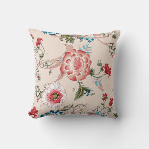 Coussin Paisley classique et motif de dentelle fine, Pat p