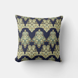 Coussin Paisley floral motif sans soudure. illustration da
