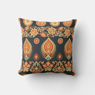 Coussin Paisley Floral : Oriental Ethnic Seamless