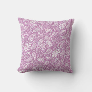 Coussin "Paisley violet jeter oreiller"