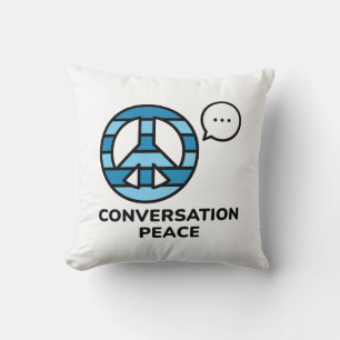 Coussin Paix de la conversation