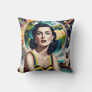Coussin Paix mondiale