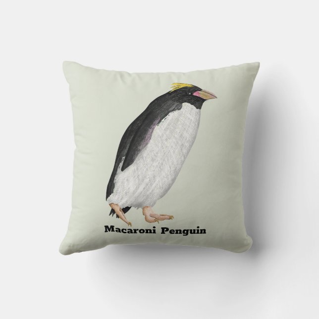 Coussin Palaeeudyptes Pingouin disparu (Verso)