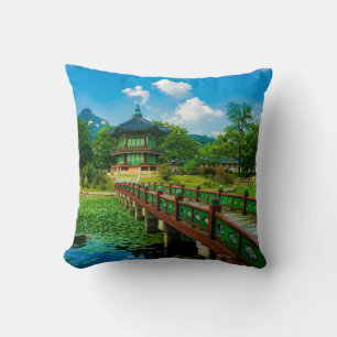 Coussin Palais Gyeongbokgung, Corée du Sud,