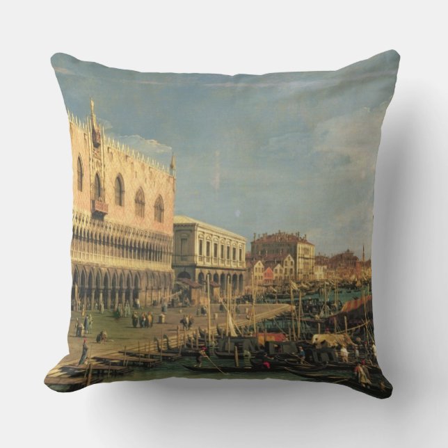 Coussin Palazzo Ducale et le degli Schiavoni, Venic de (Recto)