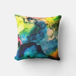 Coussin Palette Abstrait