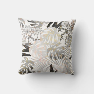 Coussin Palm feuille, tropical, Botanique, feuille, jungle