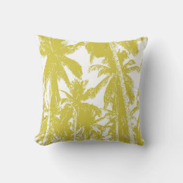 Coussin Palm Tree Design