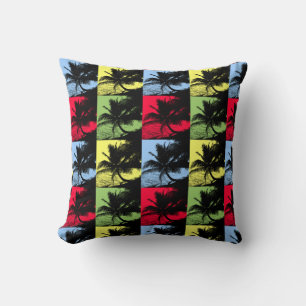 Coussin Palm Tree Design