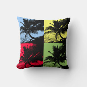 Coussin Palm Tree Design