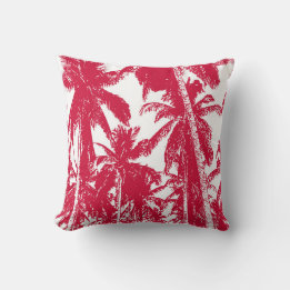 Coussin Palm Tree Design