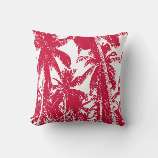 Coussin Palm Tree Design (Recto)