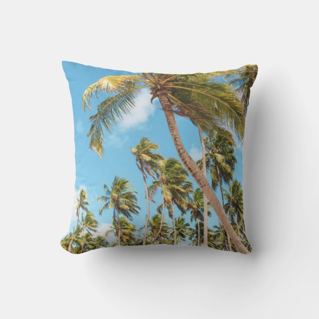 Coussin Palm trees (Recto)