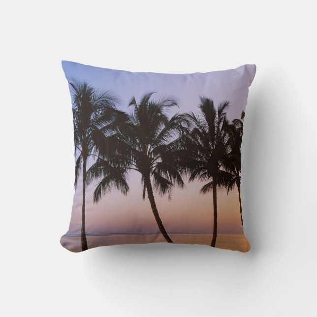 Coussin Palmier, matin (Recto)