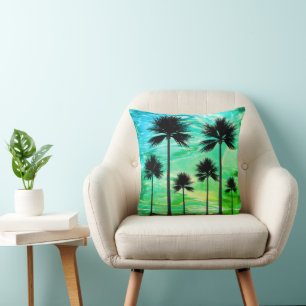 Coussin Palmier paradis pillow